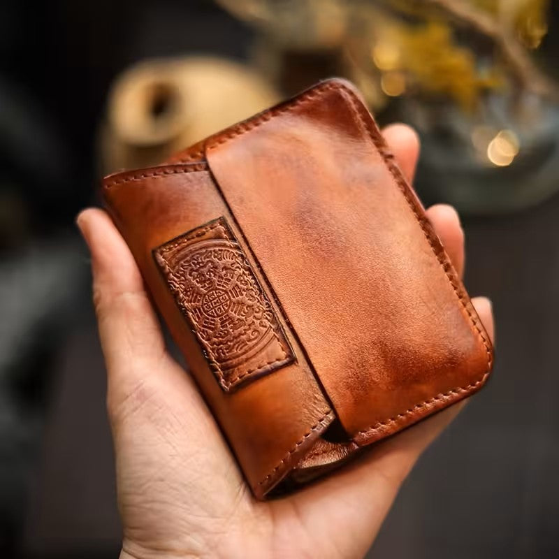 Portefeuille en cuir pour homme – Classique élégant