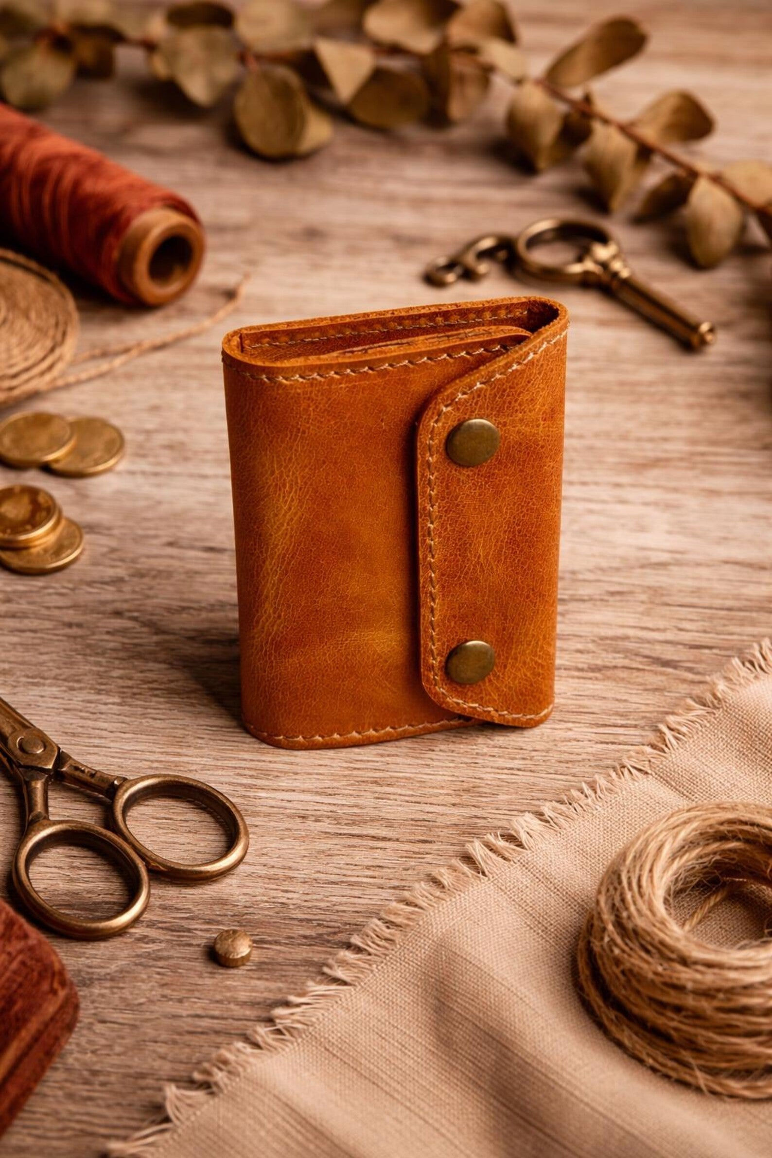 Portefeuille en cuir pour homme – Classique élégant